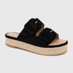 Answear Lab espadrile femei, culoarea negru