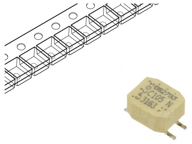 Inductor Common Mode SMD 1mH 700mA