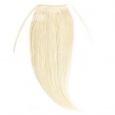 Cozi Par Natural Volum 60cm 140gr Blond Alb #WhiteBlonde foto