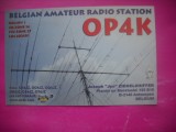 HOPCT 15344 ANTWERPEN / ANVERS BELGIA --CARTE POSTALA RADIO AMATOR / RADIOAMATORI -CIRCULATA