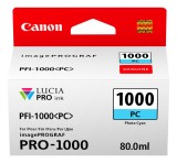 Cartus Cerneala Original Canon Light Cyan PFI-1000PC pentru IPF PRO-1000 NOPP "0550C001AA"