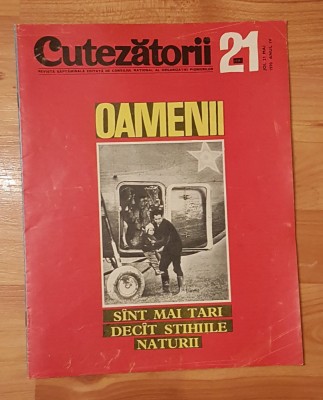 Revista Cutezatorii Nr. 21 din 21 mai 1970 foto