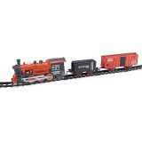 Tren cu vagoane, sunet si lumina, ATU-084779, Oem