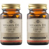 Pachet Vitamina D3 2200IU 50cps + 50cps