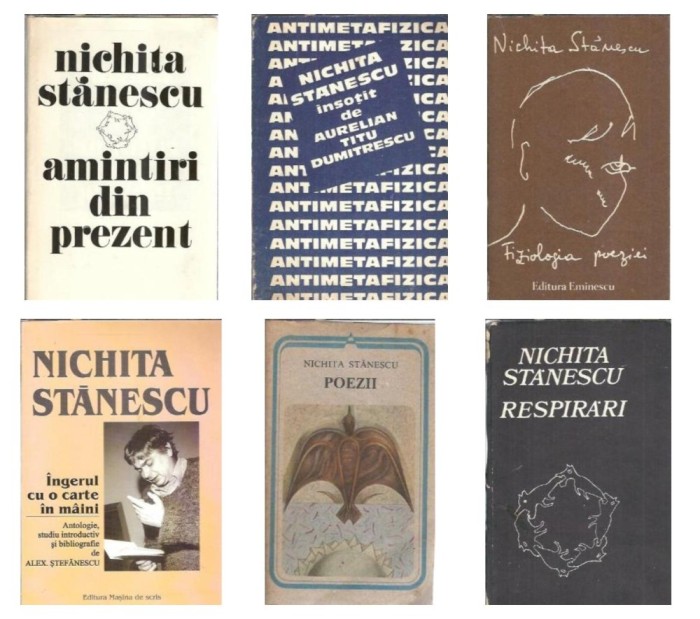Pachet 6 carti Nichita Stanescu G