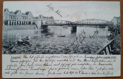 carte postala, Lugoj, 1906 foto