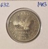 Hungary, Ungaria, 100 Forint Simon Bolivar, 1983, KM#632, comemorativa, Europa