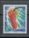 Comore 1959 39 MNH - Flori, flora, Nestampilat