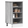 Gossi dulap inferior, gri sonoma, 40x44,5x81,5 cm lemn prelucrat