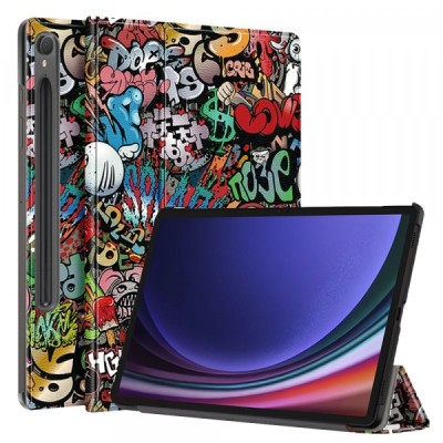 Husa pentru Samsung Galaxy Tab S9 FE / Tab S9 / Tab S10 FE, Techsuit, FoldPro Urban Vibe, Multicolor foto