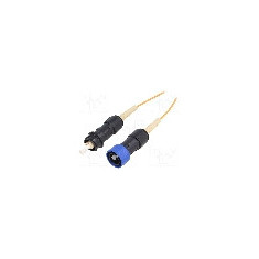 Conector fibra optica, {{Subtip conector}}, 1 pini, BULGIN - PXF4055BAA