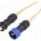 Conector fibra optica, {{Subtip conector}}, 1 pini, BULGIN - PXF4055BAA