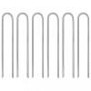 VidaXL Țăruși de cort, 6 buc., 30 cm, &Oslash;7 mm, oțel galvanizat 4009345