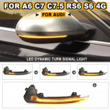 Set Lampi semnalizare oglinda dinamica Compatibila: A6 C7 C7.5 RS6 S6