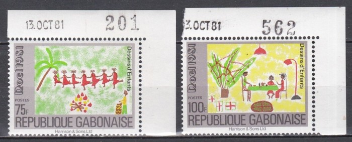 Gabon 1981 - Crăciun, MNH