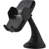 Suport auto W001, eMazing, pentru &icirc;ncărcare wireless prin inducție 10W, negru