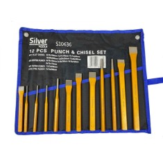 Set 12 dalti, dornuri si punctatoare pentru mecanica - Set complet pentru orice reparatie