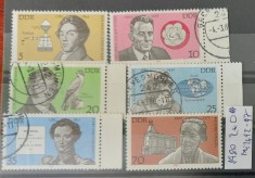 TS21 - Timbre serie DDR 1980 Mi2492-97