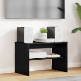 vidaXL Cabinet TV Stejar Negru 60 x 35 x 40 cm Lemn compozit 8000293