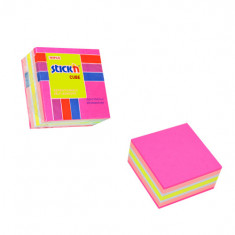 Cub Notes Autoadeziv 51 X 51 Mm, 250 File, Stick"n - Neon/pastel Asortate