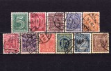 Cumpara ieftin ✅ (S40) Germania Reich 1920 Marci Oficiale , serie completa Michel 23-33 , stampilate, Stampilat