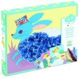 Atelier creativ Animalute cu caciulite, Djeco