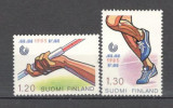 Finlanda.1983 C.M. de atletism Helsinki KF.152, Nestampilat