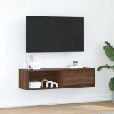 vidaXL Dulap TV Stejar maro 100x31x25,5 cm Lemn prelucrat