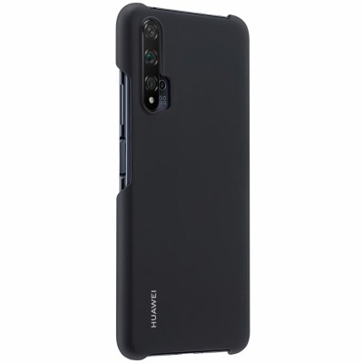 Husa Plastic Huawei nova 5T, Neagra 51993761 foto