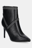 Answear Lab botine femei, culoarea negru, cu toc cui