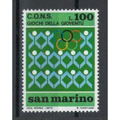 San Marino 1973 Mi 1028 - Jocuri sportive pentru tineret