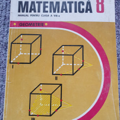 Ion Cuculescu - Matematica. Manual pentru clasa a VIII-a, 1998, 146 pag stare fb