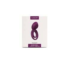 Tammy - Inel cu vibrații pentru penis, mov