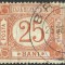 EROARE TAXA DE FACTAGIU 25 BANI / TUSARE - 1899 - Fil. PR INTORS POZITIA 2