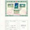 DB1 Taiwan Foaie prez Prima Zi 1965 Mi. 576 - 579 Fauna Pesti
