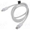 Cablu USB 2.0 VENTION Apple Lightning la USB C, 1m, nichelat