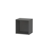 Boxie nyitott fali szekr&eacute;ny 40x40x27 cm antracit