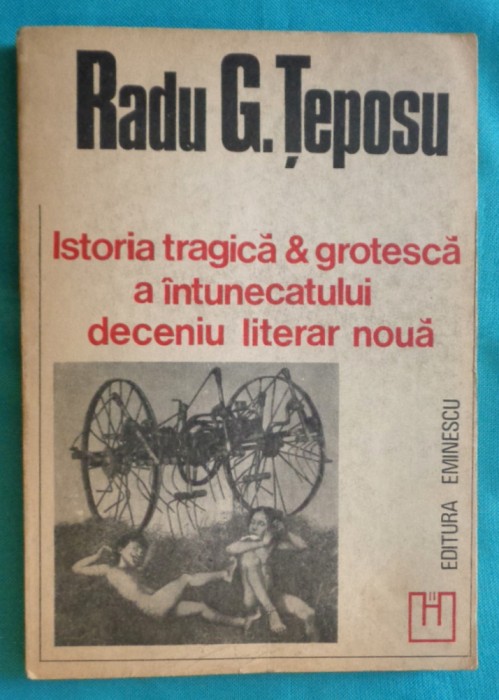 Radu G Teposu &ndash; Istoria tragica si grotesca a intunecatului deceniu literar noua