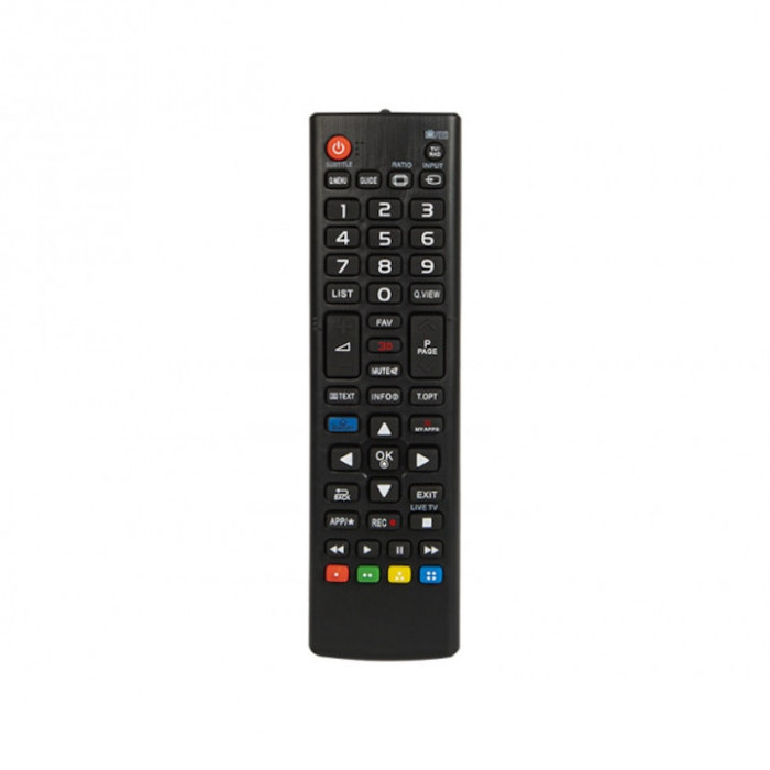 Telecomanda TV/DVD Player, Blow, 8 m, Compatibila cu dispozitive LG, Negru