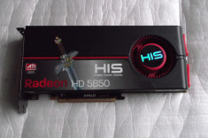 Placa video HIS Radeon HD5850 1GB GDDR5 256-bit foto