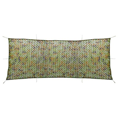 vidaXL Plasă de camuflaj cu geantă de depozitare, verde, 1,5x5 m foto