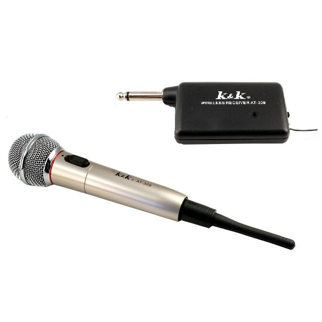 Microfon Metalic Wireless K&K AT309 | arhiva Okazii.ro
