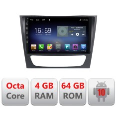 Navigatie dedicata Mercedes W211 W219 F-090 Octa Core cu Android Radio Bluetooth Internet GPS WIFI DSP 6+128GB 4G CarStore Technology foto