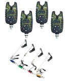Kit 4 Senzori EastShark Cra Camouflage TLI-22 cu 4 Swingeri Cilindrici pe 4 culori
