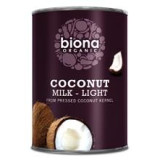 Lapte de Cocos Light Bio Biona 400ml Cod: 5032722311534