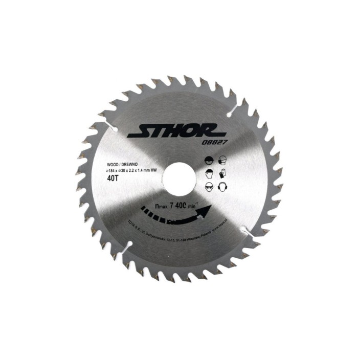 Disc circular vidia d184 t40 d30 Sthor 08827