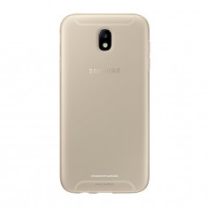 Husa Samsung EF-AJ730TFEGWW silicon aurie pentru Samsung Galaxy J7 (2017) J730