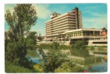 CPIB 23867 CARTE POSTALA - ORADEA - HOTEL &quot;DACIA&quot;, CIRCULATA, 1969, STAMPILE, TIMBRU, Printata