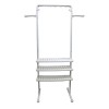 Raft multifunctional pentru baie YLT-0418, 104 x 43 x 162 cm, 3 rafturi, Alb