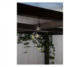 Ghirlanda luminoasa Best Season, Fiesta 10 multi bulbs, plastic, LED, multicolor, 360x5x10 cm - Best Season